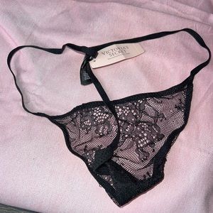 Victoria Secret Lace Thong g string Size Small
